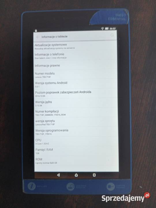 TABLET Lenovo 7 Essential Android 501 Tablety i palmtopy Wrocław