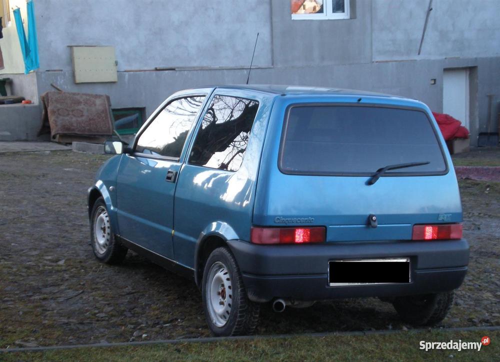 FIAT CC NIEBIESKI METALIC 2/3 Wieliczka