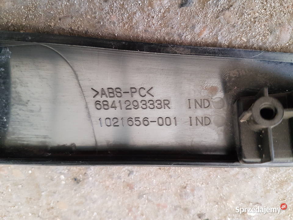 RENAULT FLUENCE LISTWA KONSOLI DEKOR 684129333R Turek