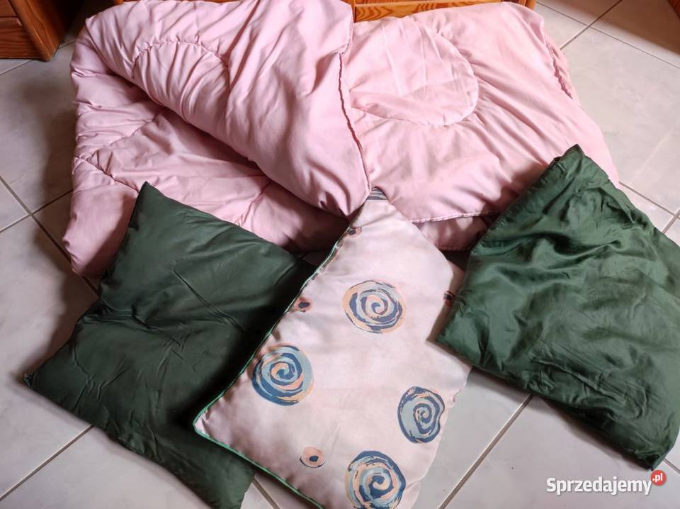 pościel poduszki jaśki kołdra duża pikowana do różowy świętokrzyskie Kielce