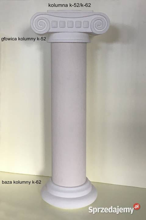 głowica kolumny ze styropianu k52 sztukateria Koszalin