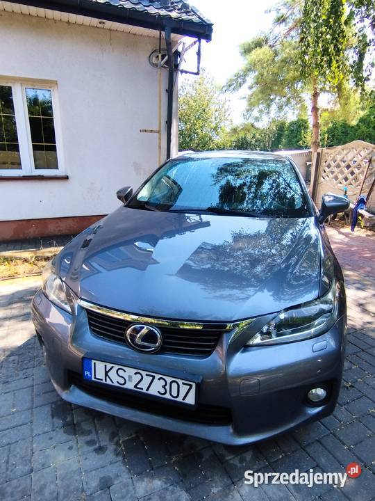 Lexus CT200H z 2012 uszkodzony automatyczna Krasnystaw