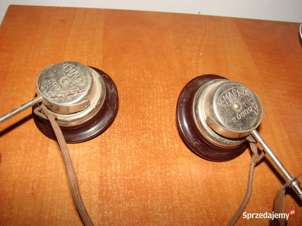 EMACO stare słuchawki wysokoomowe Pruszcz Gdański
