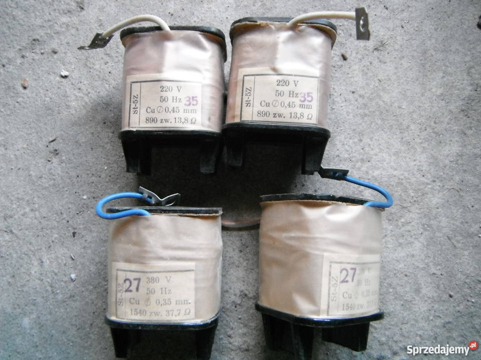 Cewka stycznik St5Z napięcie 220V i 380V 50Hz Chlewiska