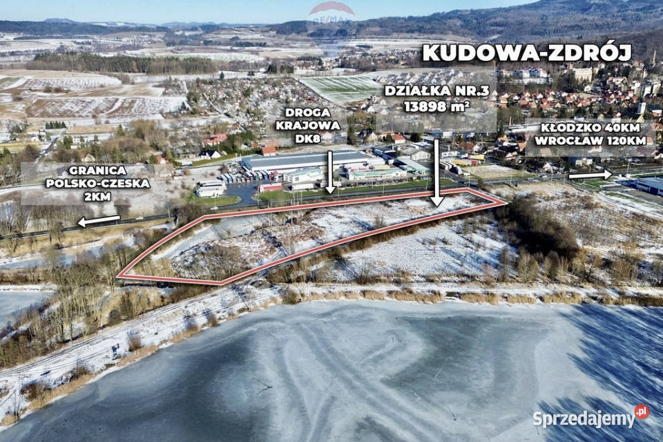 Inwestycyjna działka granicy CZ Sprzedaż Kudowa-Zdrój