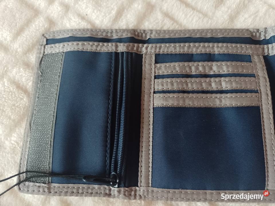 Granatowy Portfel z Londynu czaszka Top Vintage Dla kobiet Kraków