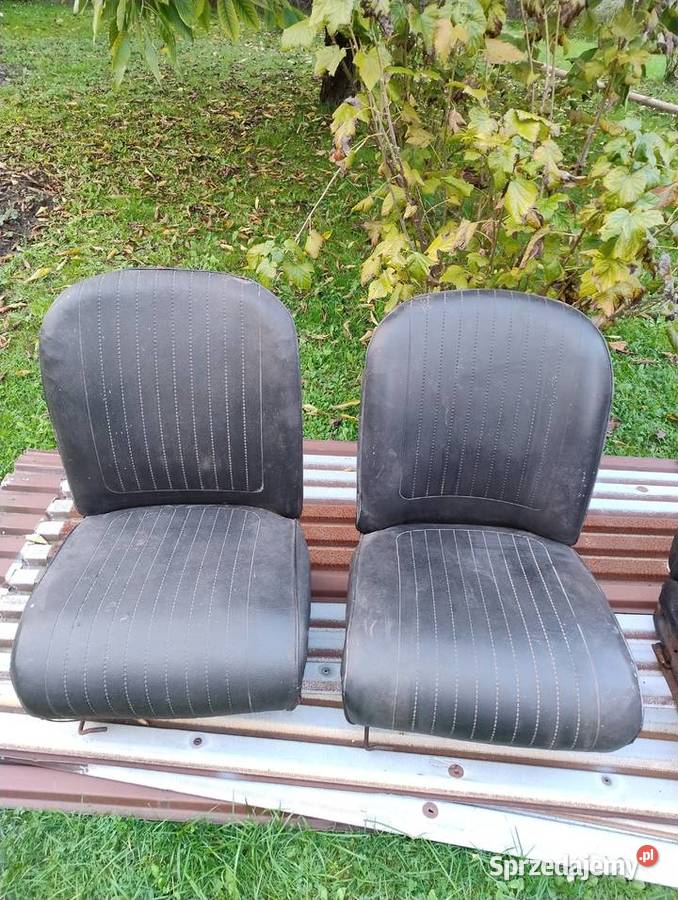 Fiat 126p fotele przód i kanapy tył