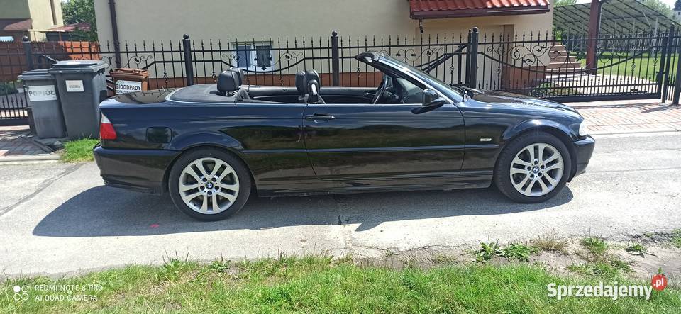 bmw e46 cabrio 330 m54b30 Rok produkcji 2001 Imielin