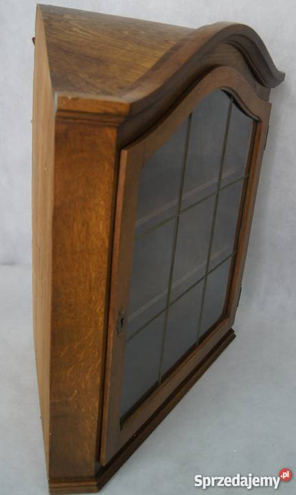 Szafka wisząca witrynka narożna Antyki, Sztuka, Kolekcje sprzedam