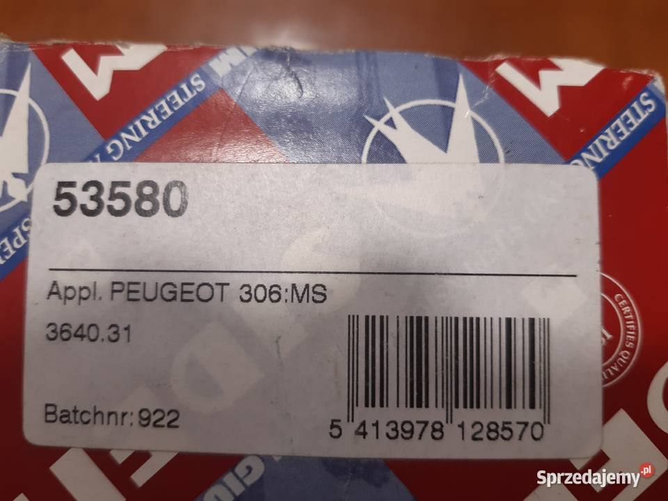 Przegub mocującyprowadzący do PEUGEOT 306 oś Lublin