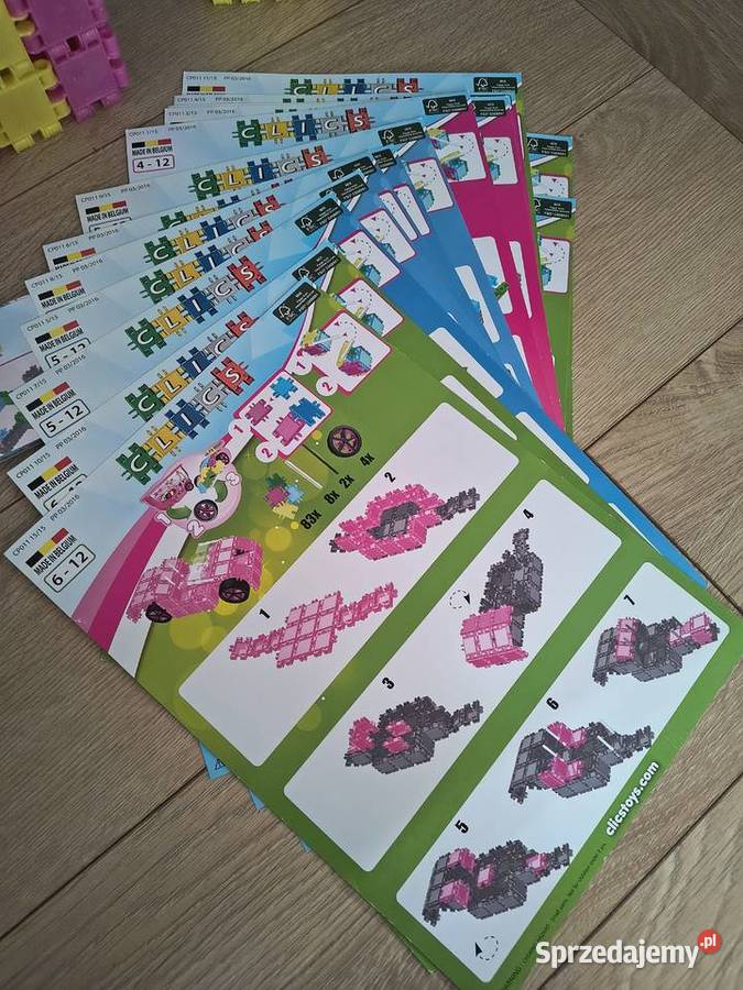 Klocki konstrukcyjne CLICS CB801 Rollerbox