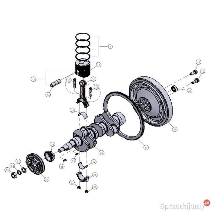 Śruba korbowodu M8 x 50 mm VST Fieldtrac sprzedam