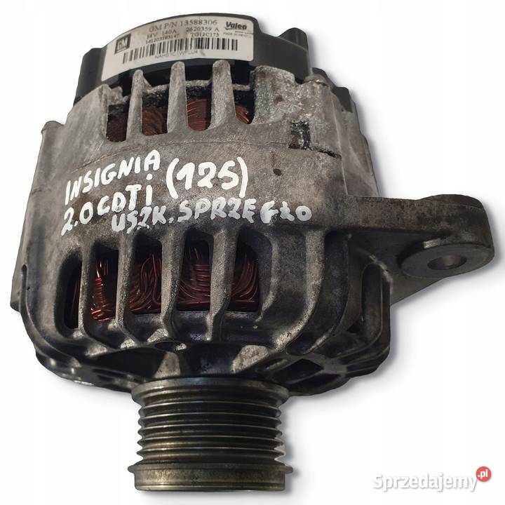 ALTERNATOR Opel Insignia 20 CDTI valeo 13588306 lubelskie Chełm