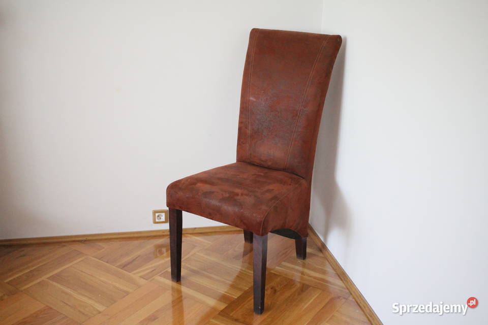 Krzesła tapicerowane 6 sztuk PIĘKNE Stoły, krzesła, biurka śląskie Góra sprzedam