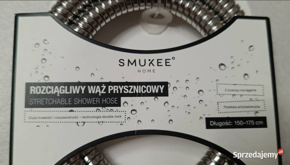 SMUKEE Home rozciągliwy wąż prysznicowy długość warmińsko-mazurskie Ełk