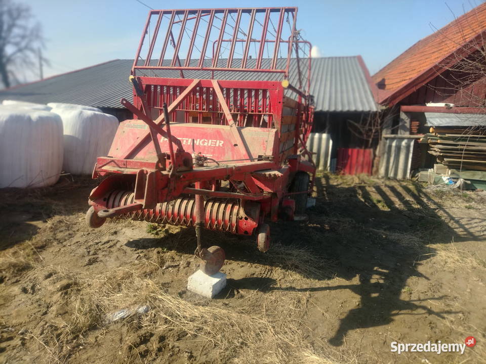 Sprzedam przyczepę samozbierająca pottinger i Januszowa