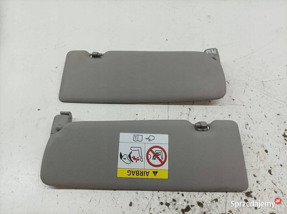 DASZKI PRZECIWSŁONECZNE LEWY PRAWY OSŁONA KPL