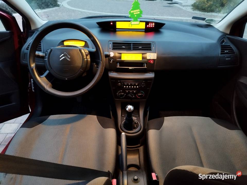 Citroen C4 14 benzyna klima bezwypadkowy auto elektryczne lusterka Radzyń Podlaski