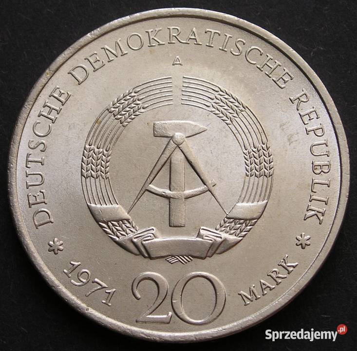 NIEMCY NRD 20 MAREK 1971 ERNST THALMANN Łódź sprzedam