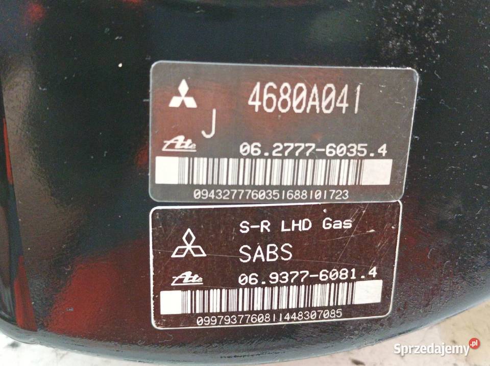 POMPA HAMULCOWA SERWO 4680A04I Peugeot 4007 I sprzedam