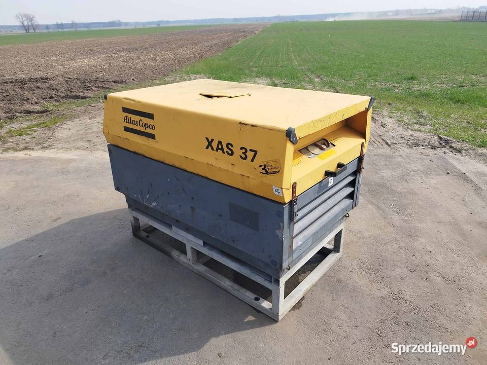 Kompresor sprężarka ATLAS COPCO XAS37 985 mth Strzyżew