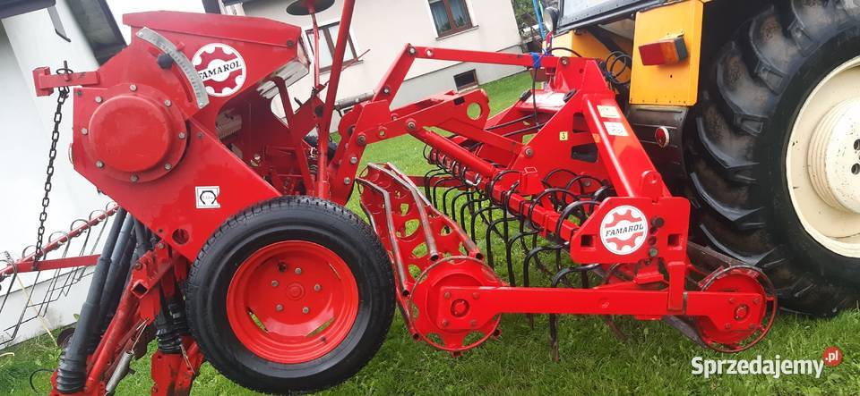 Lekki agregat uprawowo siewny Famarol małopolskie