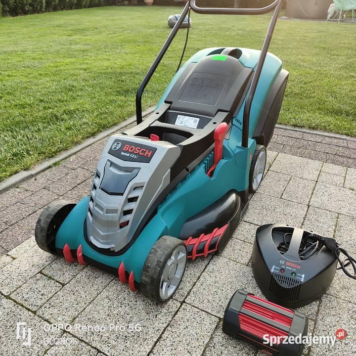 Kosiarka akumulatorowa Bosch Rotak 43Li z koszem Lubin
