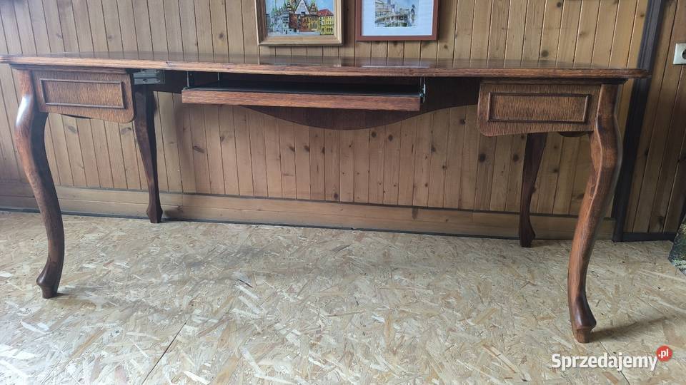 Piękne stylowe biurko w stylu chippendale Meble Meble łódzkie Łódź