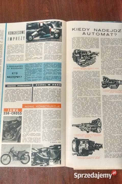 MOTOR 6 1964 jawa 250 cros p 70 skoda 2040 miękka Stalowa Wola