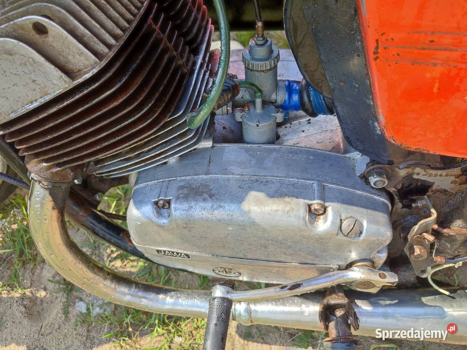 Jawa 634 z wózkiem velorex sajda panelka jawa iż 12345km Motoryzacja Ostrołęka