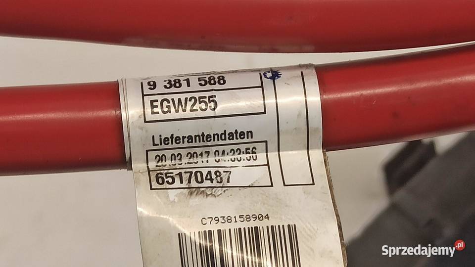 BMW 7 G11 PRZEWODY ZASILAJĄCE KLEMA 9381588 dolnośląskie