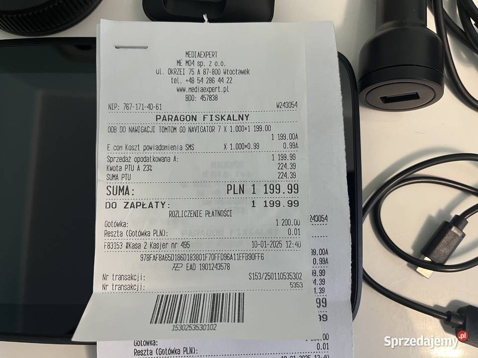 Nawigacja TomTom GO Navigator 7 kujawsko-pomorskie Włocławek