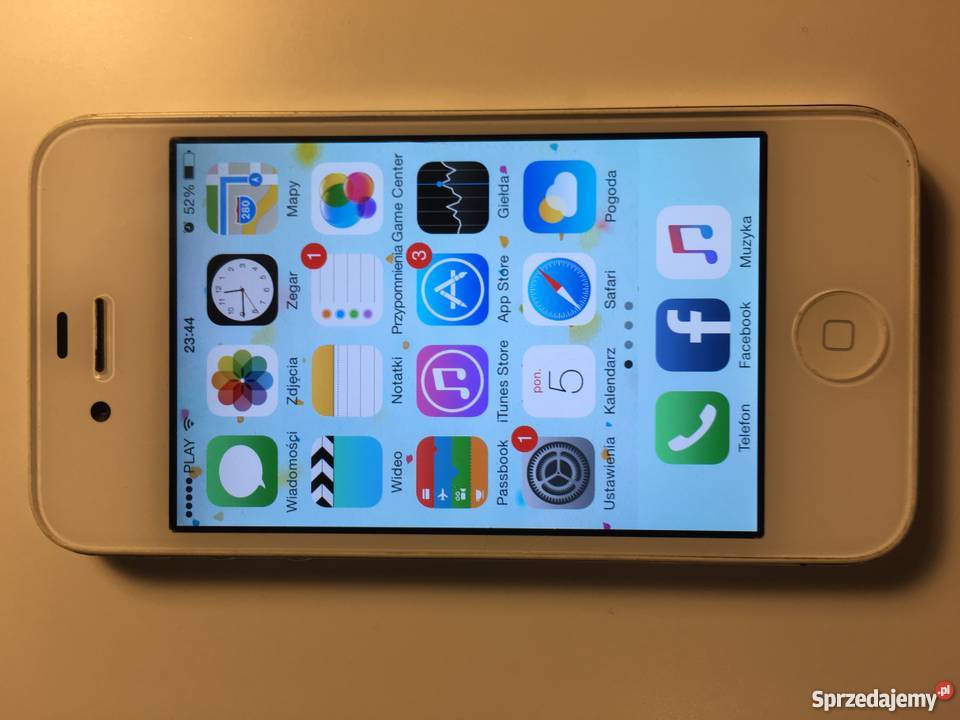 IPHONE 4S 16 GB BIAŁY stan E-mail