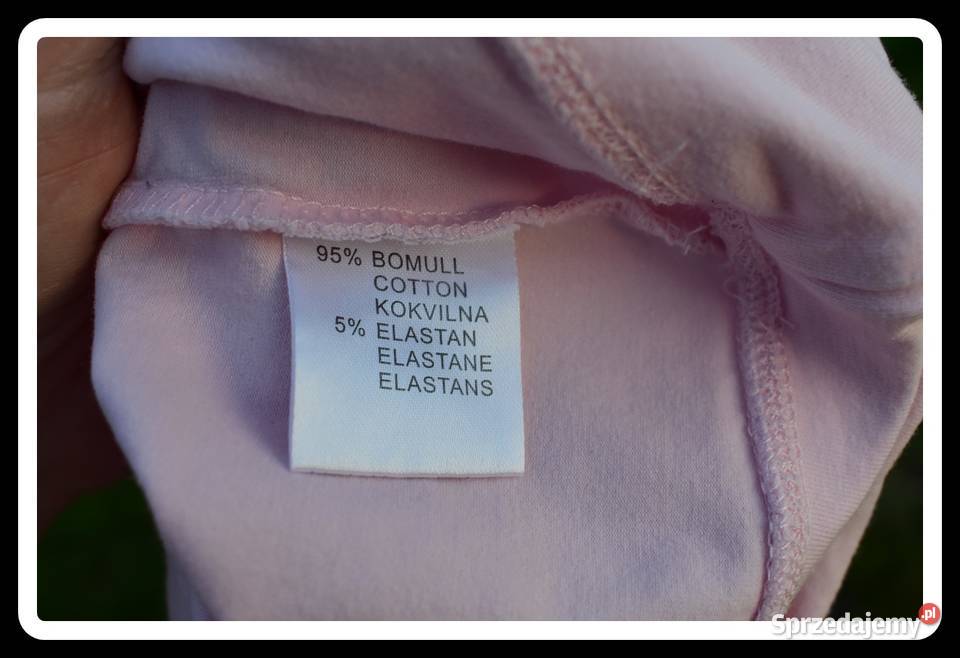 Jasno różowa koszula długa bokserka 36 S różowy Bluzki i koszule Płock