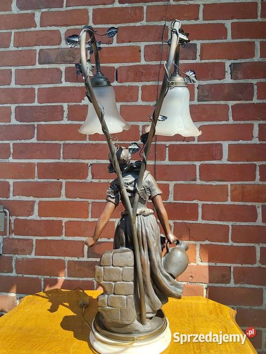 Lampa monumentalna w stylu secesyjnym Art podkarpackie Iwonicz-Zdrój sprzedam