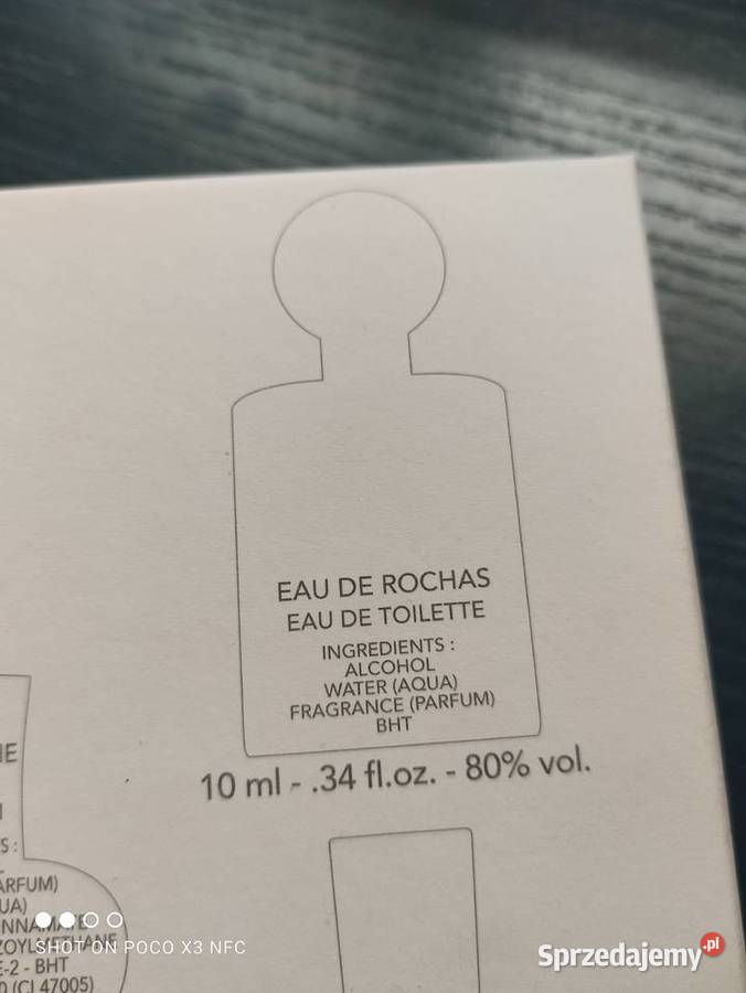 Perfumy ROCHAS unikatowy zestaw 5 oryginalnych Piaseczno