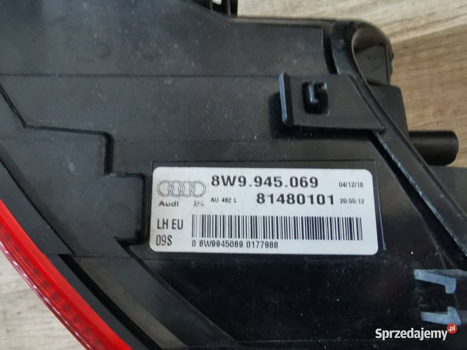 Lampa Audi A4 B9 lewa prawa 8W99450698W9945070 dolnośląskie