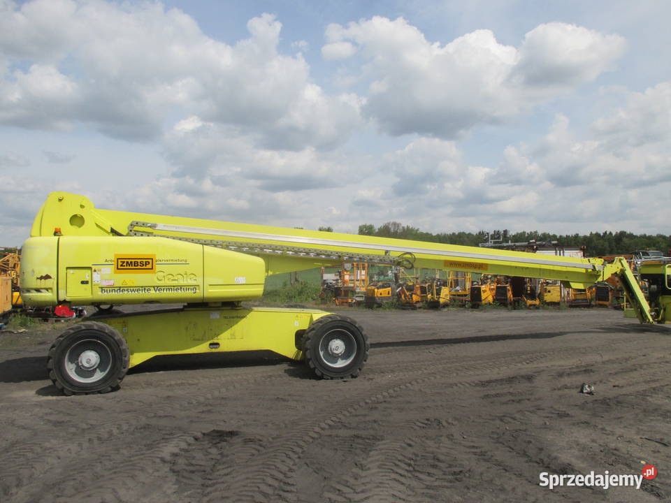 Podnośnik koszowy spalinowy 4x4x4 34 m Genie Dźwigi, podnośniki Pleszew sprzedam