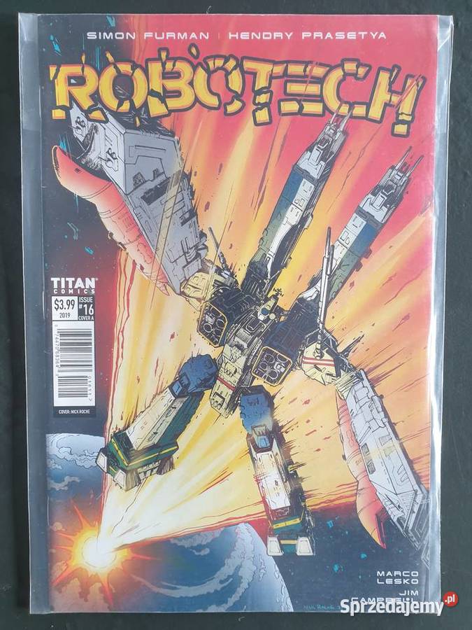 Manga Robotech oryginalny komiks USA fantasy i s-f Gdynia sprzedam
