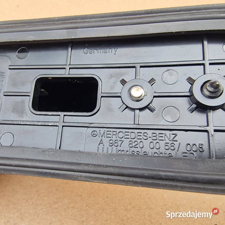 MERCEDES ATEGO OBRYSÓWKA LAMPA OBRYSOWA LED Lampy tylne Bieleń