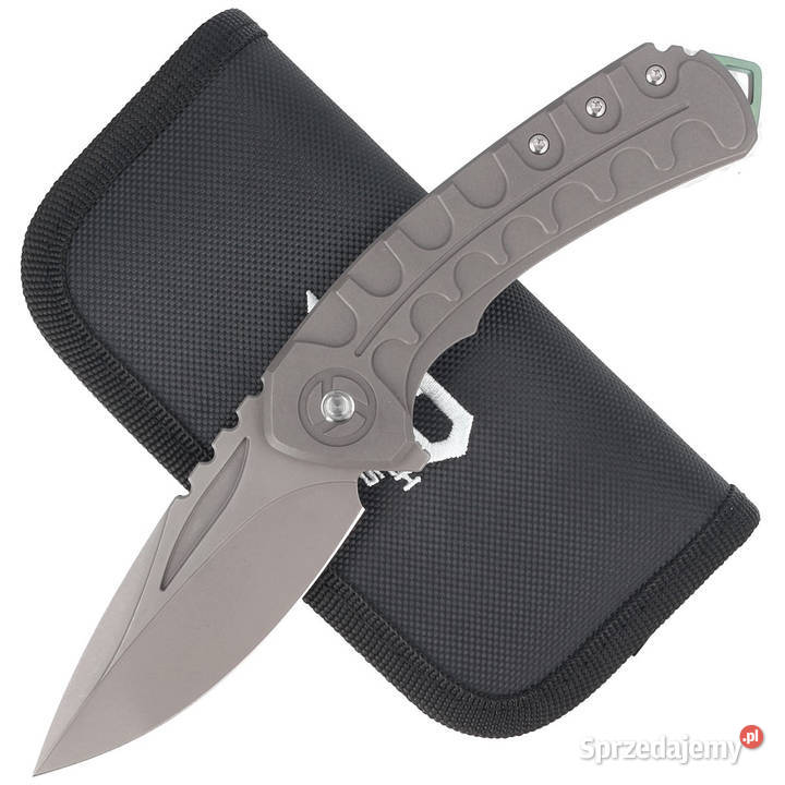 Nóż składany Bestech Buwaya Grey Titanium Dark mazowieckie Warszawa
