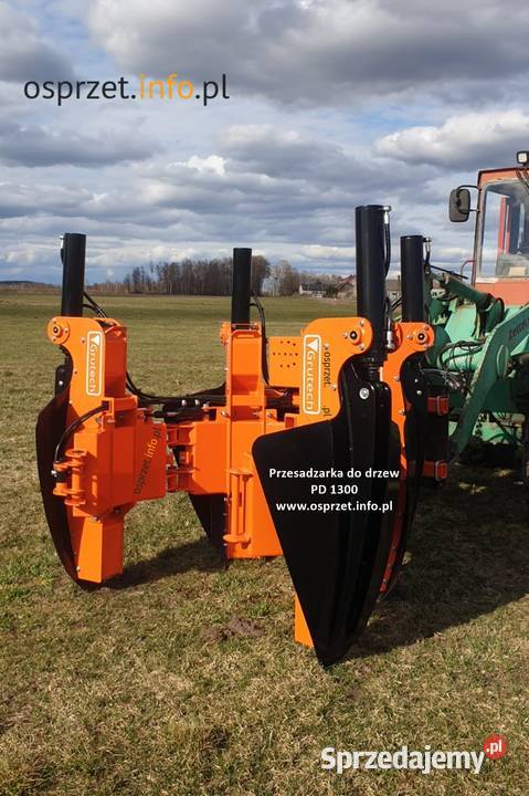 Duża przesadzarka do drzew PD1300 średnica warmińsko-mazurskie Olsztyn sprzedam