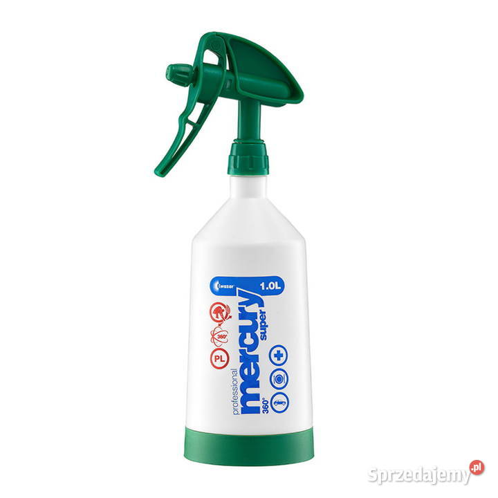 Opryskiwacz ręczny uniwersalny żółty 1L Kwazar Częstochowa