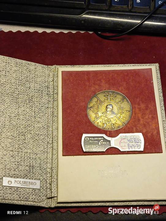 UNIKAT MEDAL Jan Paweł II Jasna Góra 13821982 mazowieckie Warszawa