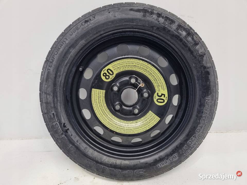 KOŁO DOJAZDOWE Audi Seat Vw Golf VI 12585 R16
