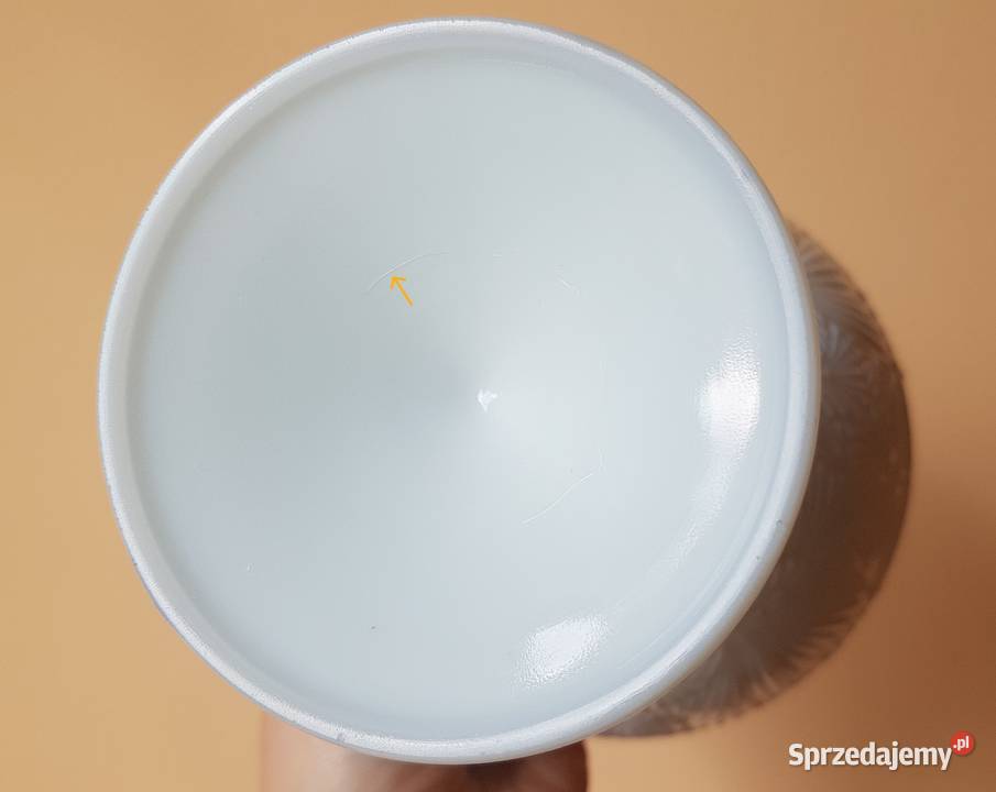 Cukiernica lattimo Wachlarze ze smugą Ząbkowice Porcelana i szkło Dąbrowa Górnicza