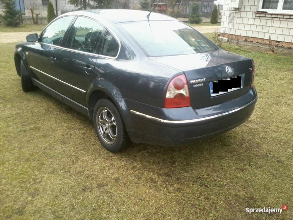 VW Passat B5Fl Sedan Highline Skóry Chromy Drewn skórzana tapicerka mazowieckie Radom