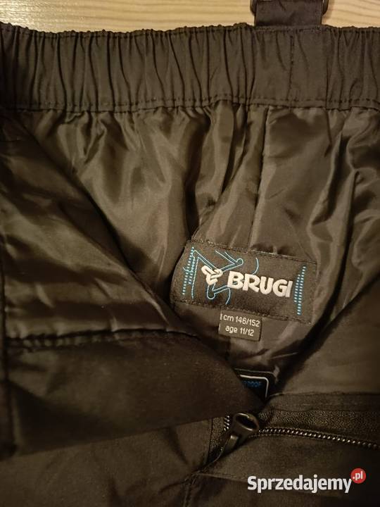 BRUGI Spodnie Narciarskie Zimowe 1500 MARKOWE Warszawa