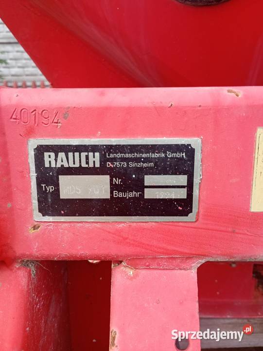 Rozsiewacz Rauch MDS 901 Wieluń
