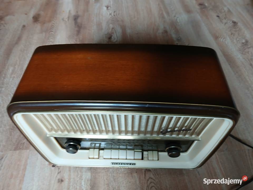 Radio lampowe firmy Telefunken Kraków